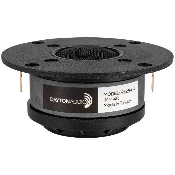Main product image for Dayton Audio RS28A-4 1-1/8" Aluminum Dome Tweeter 275-130